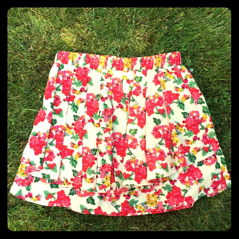 Floral skirt